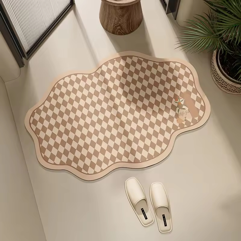 Zara Home Bathroom Mat - Нескользящий коврик для душа и ванной,