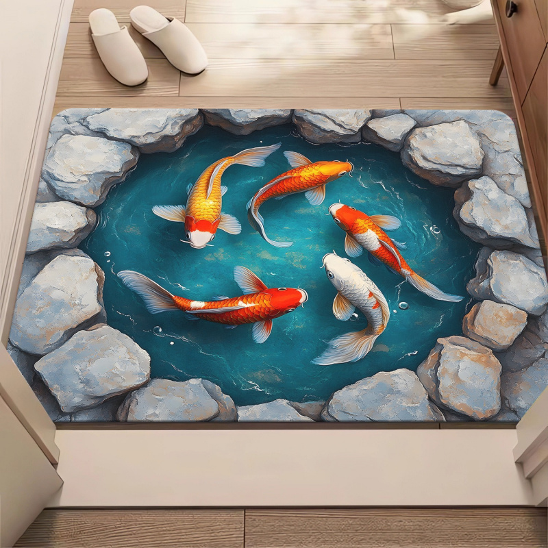 Zara Home Bathroom Mat - Коврик для ванной VIKAMA Stereoscopic Vision,