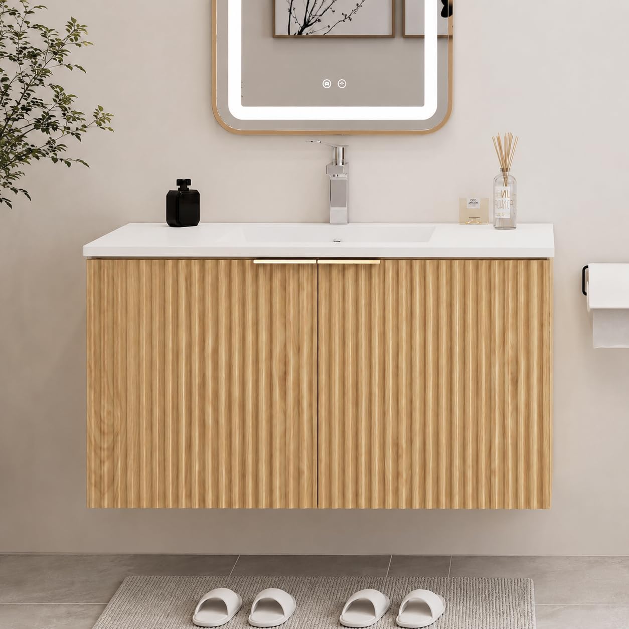 Home For Bathroom - Современная подвесная тумба для ванной с