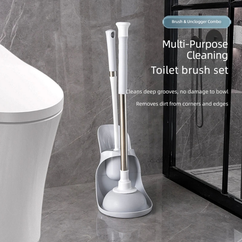 Plunger Toilet - Щетка для унитаза и вантуз, средство