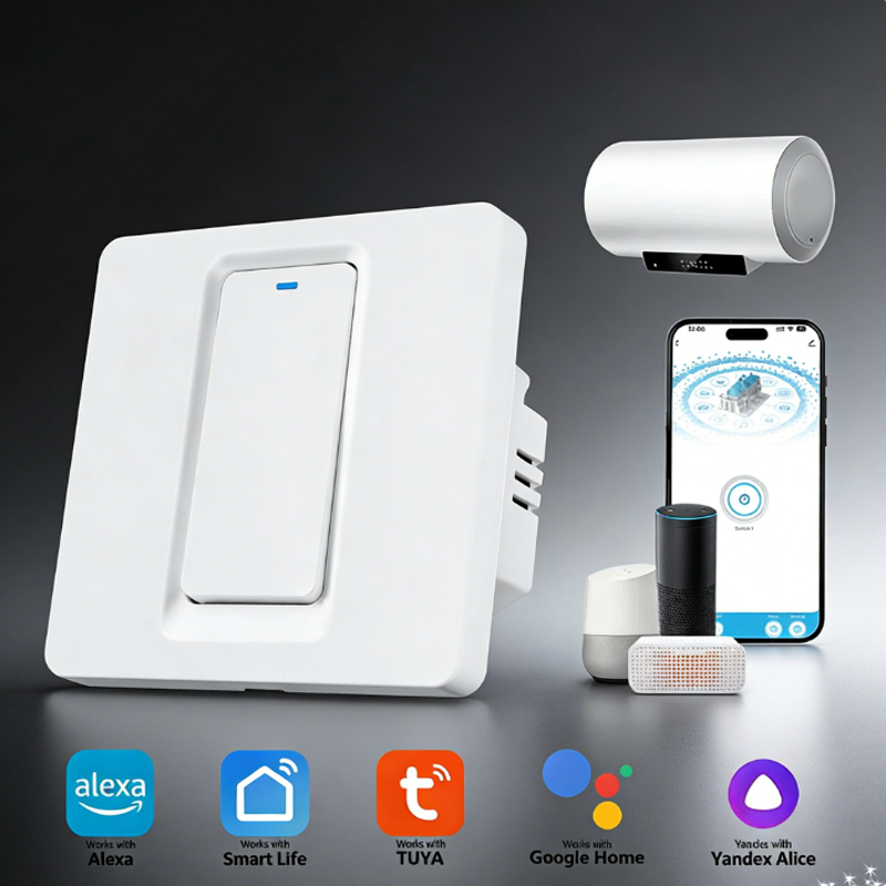 Bathroom Home Improvement - Умный переключатель водонагревателя/сенсорное управление Wi-Fi и