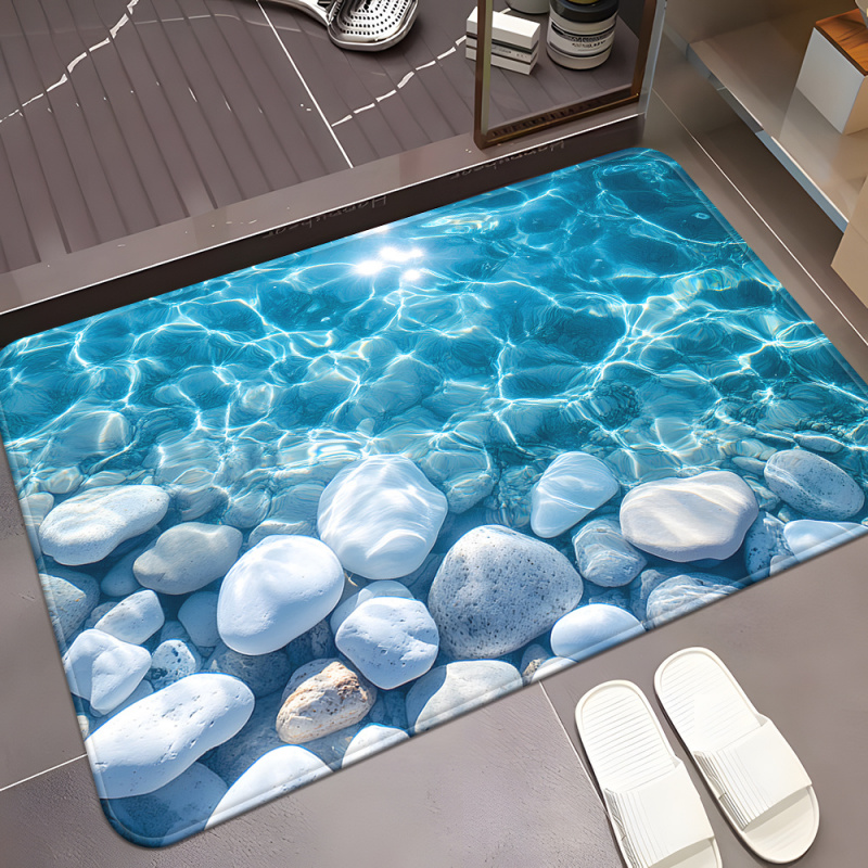 Zara Home Bathroom Mat - Прозрачный коврик VIKAMAT из водного камня