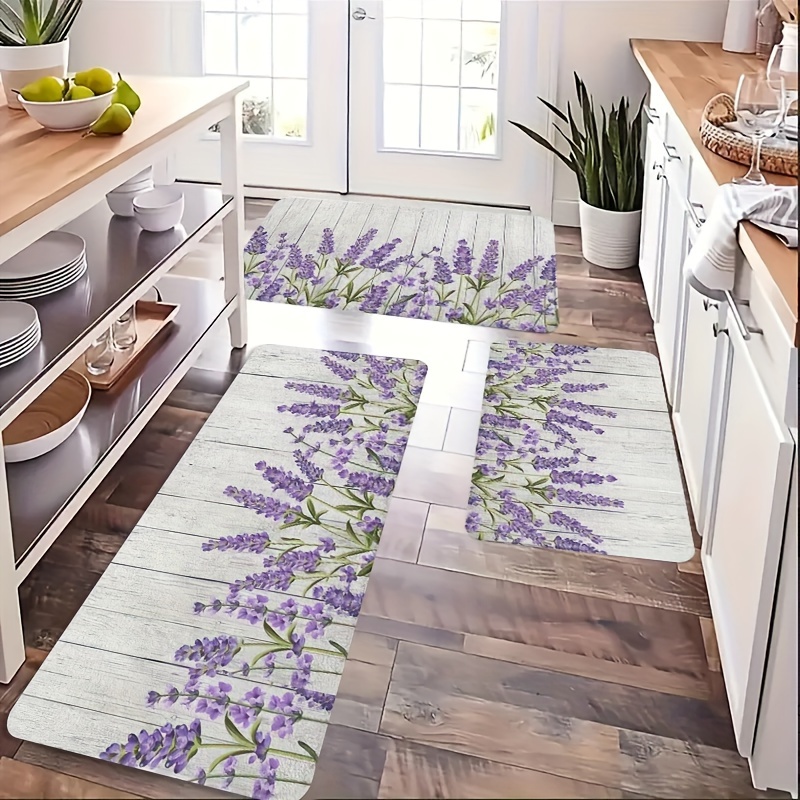 Zara Home Bathroom Mat - Кухонный коврик VIKAMA с цветами и