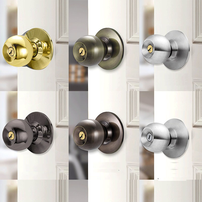 Круглые дверные ручки из алюми – обзор и цена Home Bathroom Lock