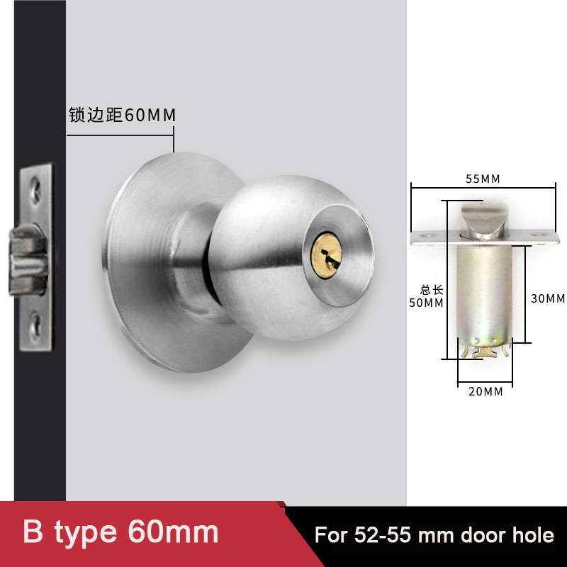 Круглые дверные ручки из алюми – обзор и цена Home Bathroom Lock
