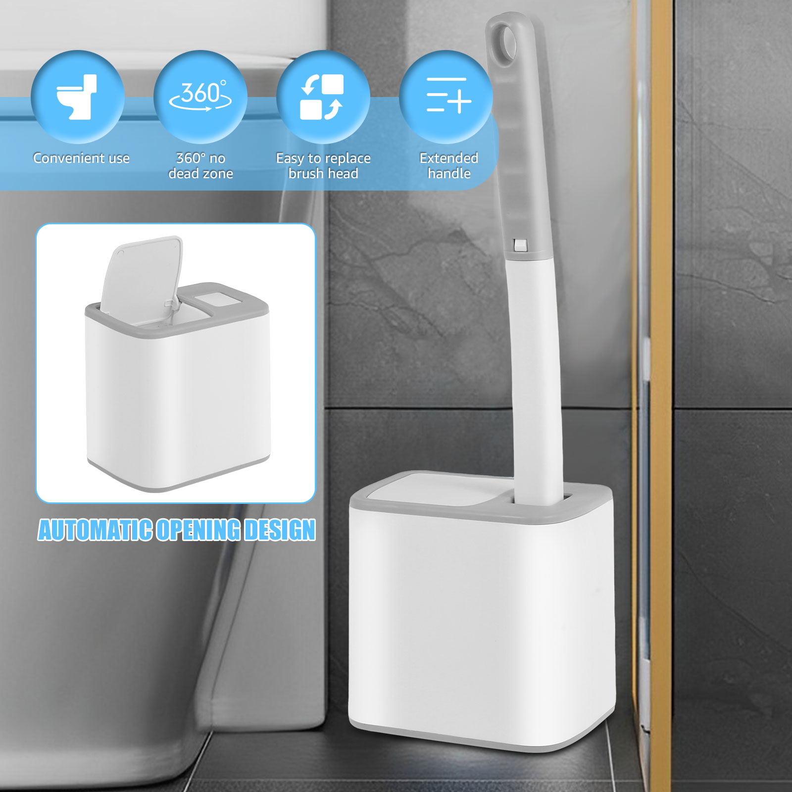 18/36 шт. щетка для унитаза с  – обзор и цена Home Bathroom Upgrades
