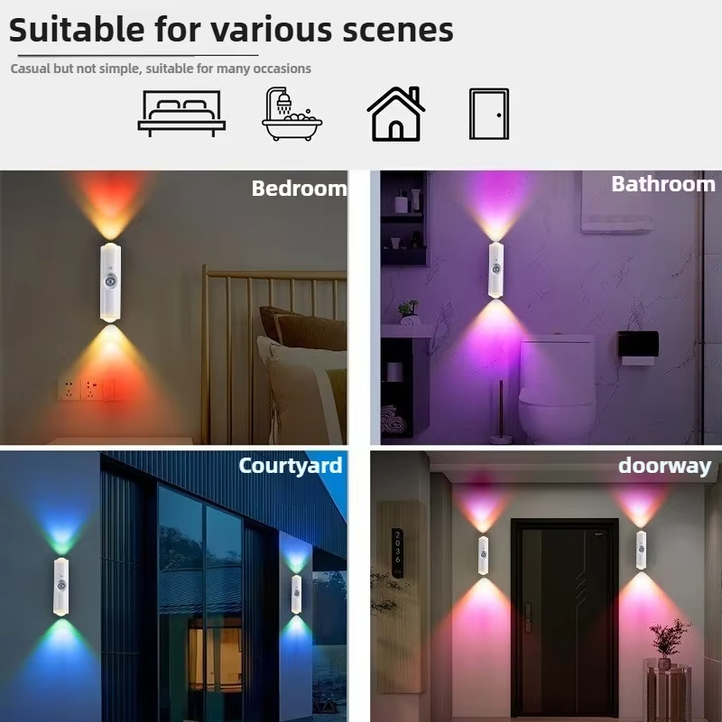 Умный RGB градиентный ночник с – обзор и цена Bathroom Home Improvement